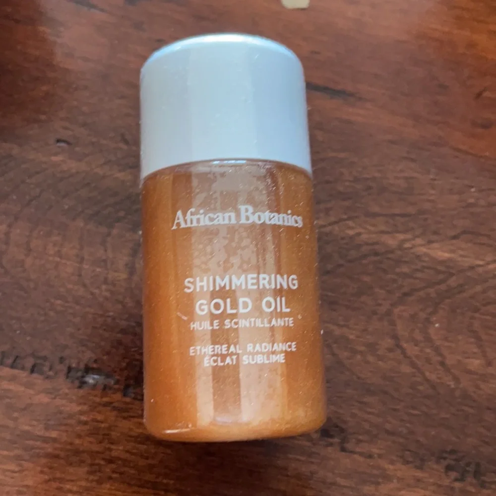 NWT African Botanics Shimmering Gold Oil